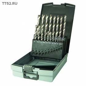 На сайте Трейдимпорт можно недорого купить Набор сверл 1.0-13.0 х 0,5мм 25пр. HSS-G Spiralbohrer (Metall) GQ-32292. 